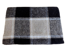 Плед Vladi Palermo Sofa бело-песочно-касторовый 170х210