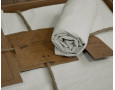Турецкое постельное белье из вареного хлопка Limasso Stonewashed Ranforse 200 х 220 см Natural Krem