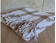 Хлопковый плед-покрывало Lanavitta 140х200 Круиз бежевый