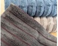 Набор махровых турецких полотенец Zeron 50х90 3 штуки + 70х140 3 штуки Microcotton Dalgali Desen