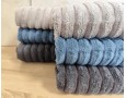 Набор махровых турецких полотенец Zeron 50х90 3 штуки + 70х140 3 штуки Microcotton Dalgali Desen