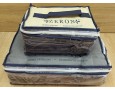 Набор турецких бамбуковых махровых полотенец Zeron 50х90 - 3шт+70х140 - 3 шт Bamboo Agag Desen серый