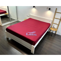 Простынь на резинке LARA сатин-страйп LUX d13225 180х200х25