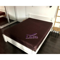 Простынь на резинке LARA сатин-страйп LUX d13232 180х200х25