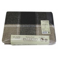 Плед полушерстяной Vladi Palermo цвета в ассортименте 140х200 ОПТ