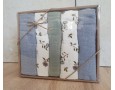 Набор полотенец кухонных Nilteks 5 штук 40x60 Tencel natural