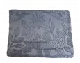 Простынь махровая жаккардовая Parisa Home Premium 150х200 плотность 470 г/м2 темно-серая
