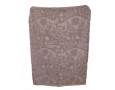 Простынь махровая жаккардовая Parisa Home Premium 150х200 плотность 470 г/м2 лиловая