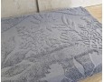 Простынь махровая жаккардовая Parisa Home Premium 150х200 плотность 470 г/м2 темно-серая