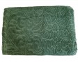 Простынь махровая жаккардовая Parisa Home 200х220 плотность 400 г/м2 зеленая