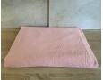 Простынь махровая жаккардовая Parisa Home 150х200 плотность 400 г/м2 персиковая
