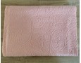Простынь махровая жаккардовая Parisa Home 150х200 плотность 400 г/м2 персиковая