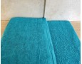 Простынь махровая жаккардовая Parisa Home 200х220 плотность 400 г/м2 бирюза