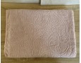 Простирадло махрове жакардове Parisa Home 150х200 щільність 400 г/м2 пудра
