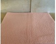 Простынь махровая жаккардовая Parisa Home 150х200 плотность 400 г/м2 персиковая