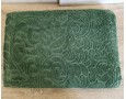 Простынь махровая жаккардовая Parisa Home 200х220 плотность 400 г/м2 зеленая