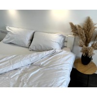 Постельное бельe LARA ОПТ сатин-страйп LUX 140 г/м2 1х1 цвета в ассортименте полуторное