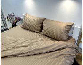 Постельное бельe LARA ОПТ сатин-страйп LUX 140 г/м2 1х1 цвета в ассортименте евро с простынью на резинке 180х200х25 Постельное бельe LARA ОПТ сатин-страйп LUX 140 г/м2 1х1 цвета в ассортименте евро с простынью на резинке 180х200х25