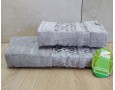 Набор турецких бамбуковых махровых полотенец Cestepe 50х90+70х140 ОПТ в ассортименте