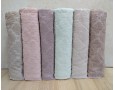 Набор турецких махровых полотенец 70х140 Gulcan 6 шт Jacquard Cotton Lux Motif