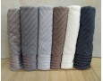 Набор турецких махровых полотенец 70х140 Gulcan 6 шт Jacquard Cotton Lux Yeni Cizgili
