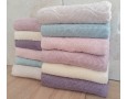 Набор махровых турецких полотенец Cestepe VIP Cotton Aksin 50х90 6 штук + 70х140 6 штук