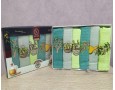 Набор полотенец кухонных Nilteks 6 штук 45х65 вафельные с вышивкой Olive 3