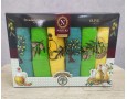 Набор полотенец кухонных Nilteks 6 штук 45х65 вафельные с вышивкой Olive 3