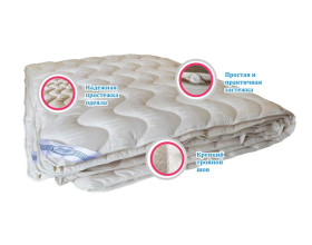 Одеяло Leleka-Textile комби - 4 сезона двуспальное 172х205