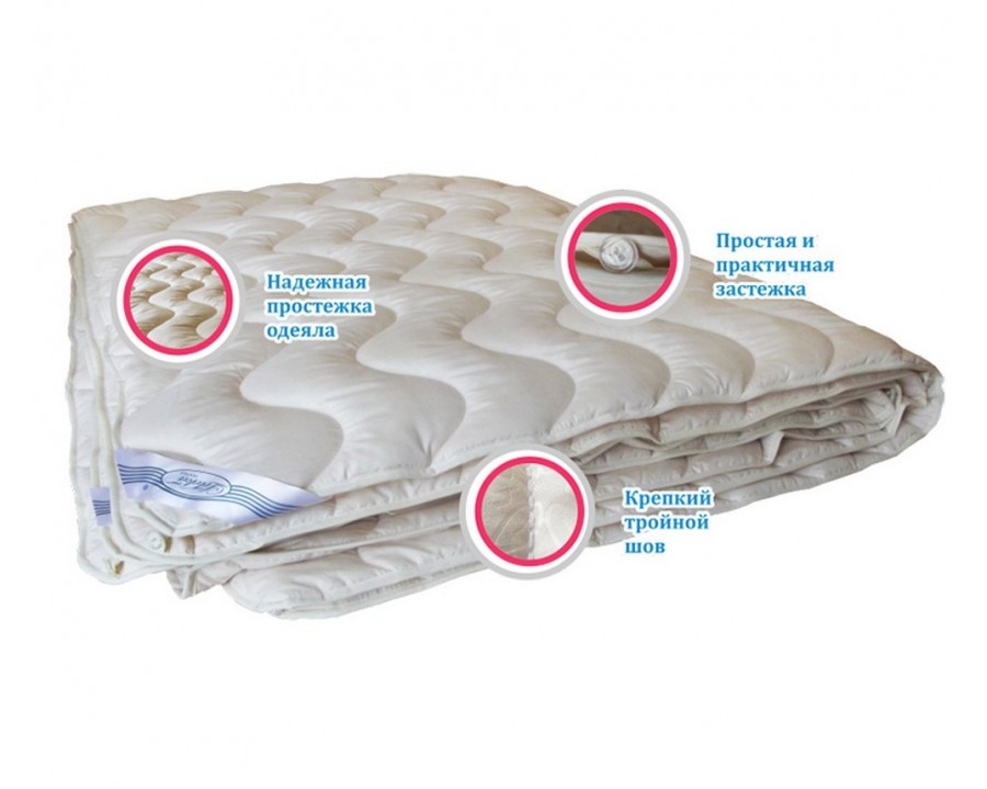 Одеяло Leleka-Textile комби - 4 сезона двуспальное 172х205