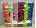 Набор турецких махровых бамбуковых полотенец 70х140 Cestepe 6 штук Bamboo Grek Dark
