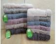 Набор турецких махровых полотенец Cestepe 50х90 6 штук + 70х140 6 штук Bamboo Ekol