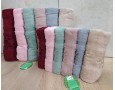 Набор турецких махровых полотенец Cestepe 50х90 6 штук + 70х140 6 штук Bamboo Cicek