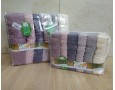 Набор турецких махровых полотенец Cestepe 50х90 6 штук + 70х140 6 штук Bamboo Damaks