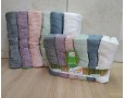 Набор турецких махровых полотенец Cestepe 50х90 6 штук + 70х140 6 штук Bamboo Floral