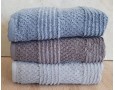 Набор турецких махровых полотенец Cestepe MicroCotton Premium 3 штуки 50x90 Nesha 600 г/м2