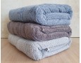 Набор турецких махровых полотенец Cestepe MicroCotton Premium 3 штуки 70x140 Nesha 600 г/м2