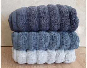 Набір турецьких махрових рушників Cestepe MicroCotton Premium 3 штуки 50x90 Ezgi 7 600 г/м2