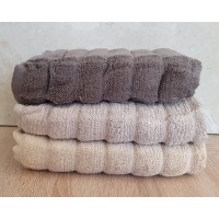 Набір турецьких махрових рушників Cestepe MicroCotton Premium 3 штуки 50x90 Ezgi 1 600 г/м2