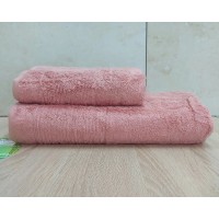 Набор бамбуковых махровых полотенец турецких Cestepe 50х90+70х140  Bamboo Sarev Somon