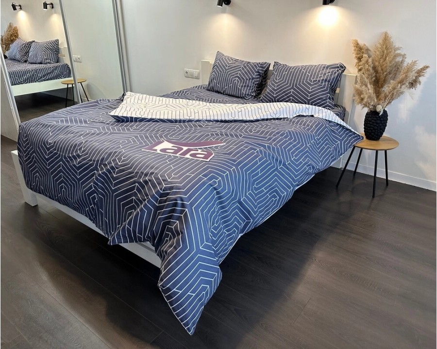 Постельное белье LARA бязь d11328e евро