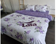 Постельное белье LARA сатин d13261p полуторное