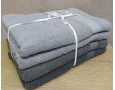 Набор турецких махровых полотенец 4 штуки Lorine soft colors Gri 70х140