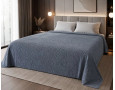 Простирадло махрове жакардове Parisa Home 150х200 щільність 400 г/м2 сіре