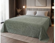Простынь махровая жаккардовая Parisa Home 150х200 плотность 400 г/м2 мята