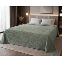 Простынь махровая жаккардовая Parisa Home 150х200 плотность 400 г/м2 мята