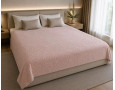 Простынь махровая жаккардовая Parisa Home 150х200 плотность 400 г/м2 персиковая