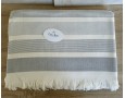 Простынь махровая Parisa Home Pike 150х200 плотность 400 г/м2 крем