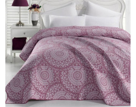 Покрывало жаккардовое Eponj Home Mandala Mor 200х230