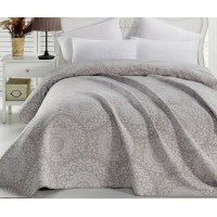 Покривало жакардове Eponj Home Mandala Kahve 200х230